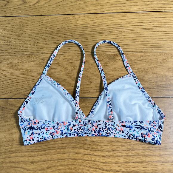 ATHLETA Barbados Delicate Floral Bikini Swimsuit Top Womens XS - Picture 4 of 7